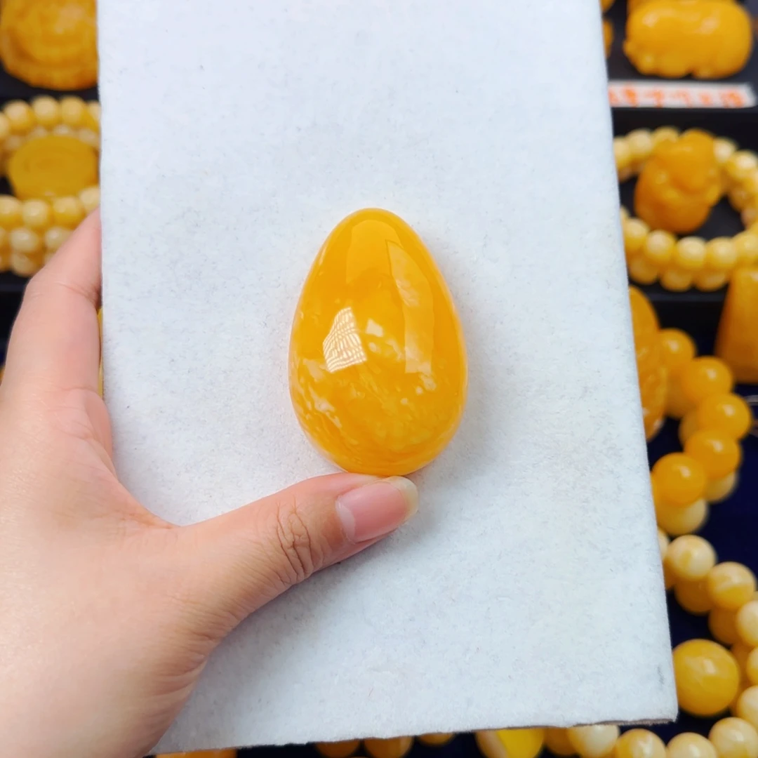 蜜蜡颈饰未镶嵌吊坠
