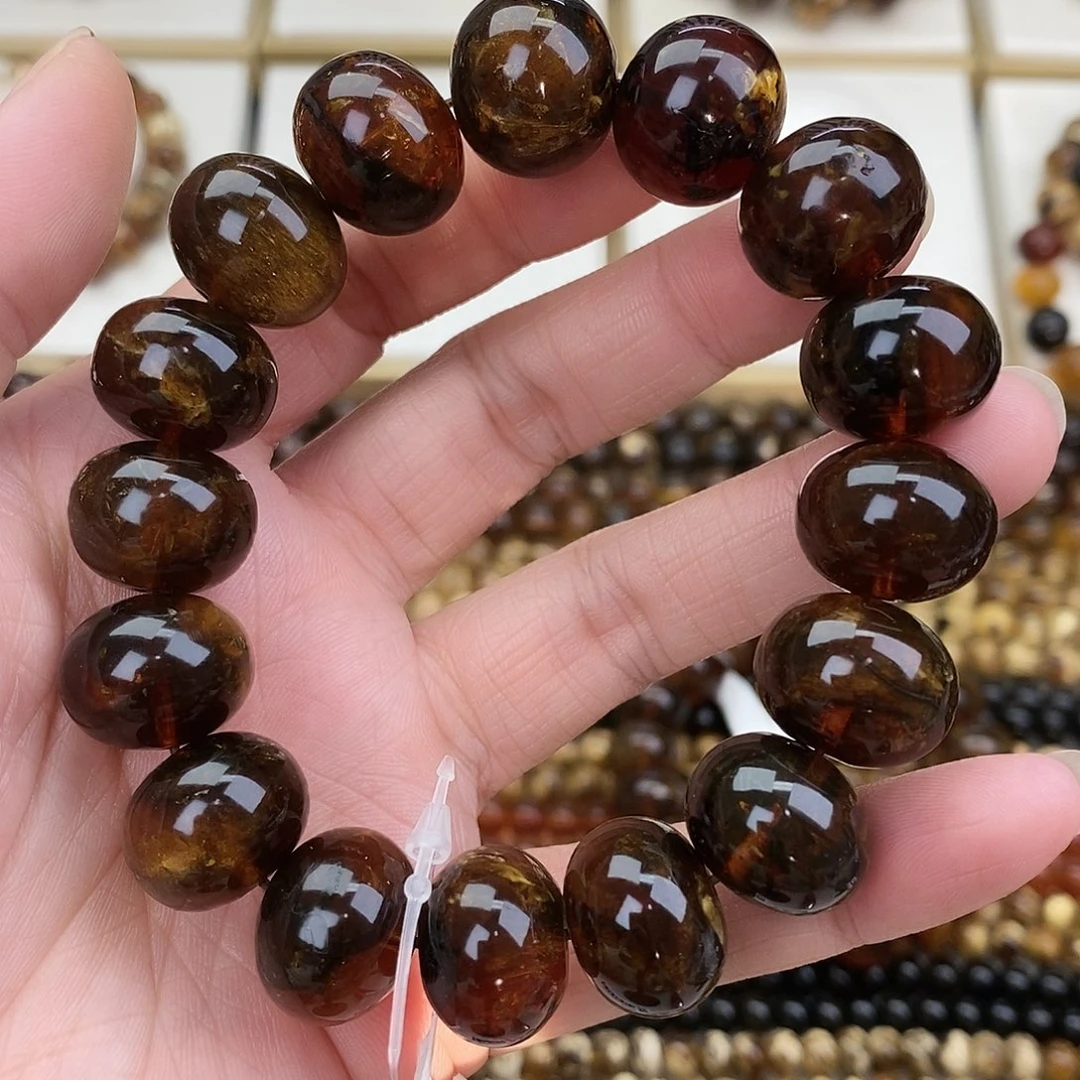 Z***狼琥珀未镶嵌裸石琥珀16