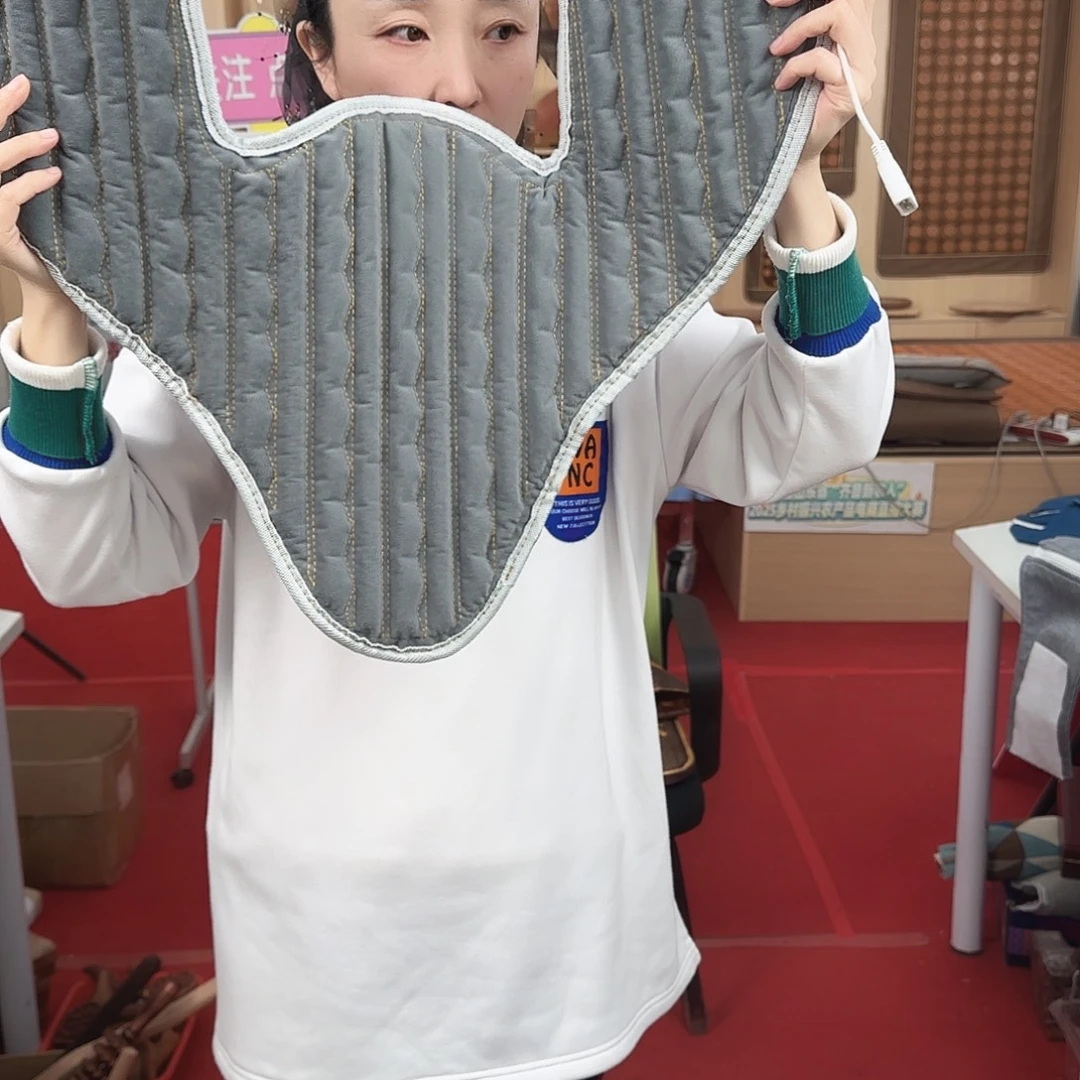 泗水砭石直播间炸福利肩颈加热护肩（新品尝鲜）