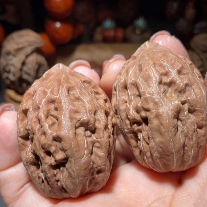 把件文玩核桃东北楸子小雪111