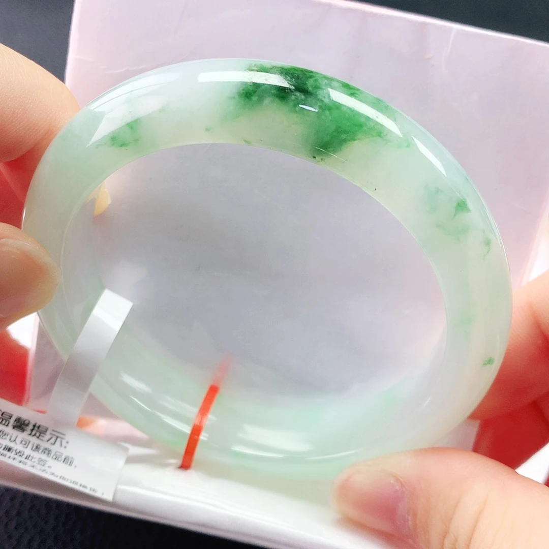 未镶嵌手镯翡翠57圈