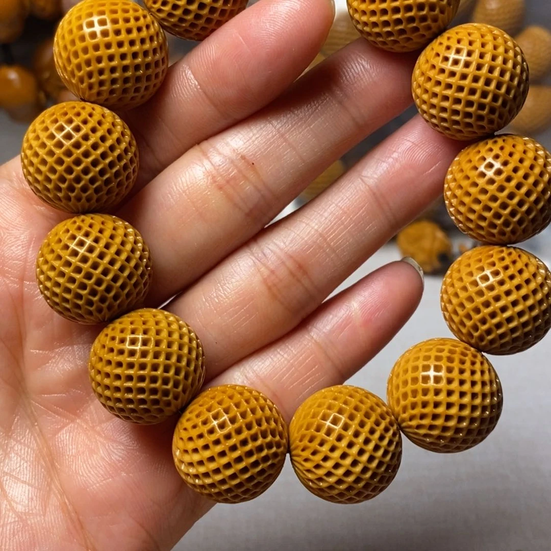 千***独橄榄核手串/手链光珠路路通