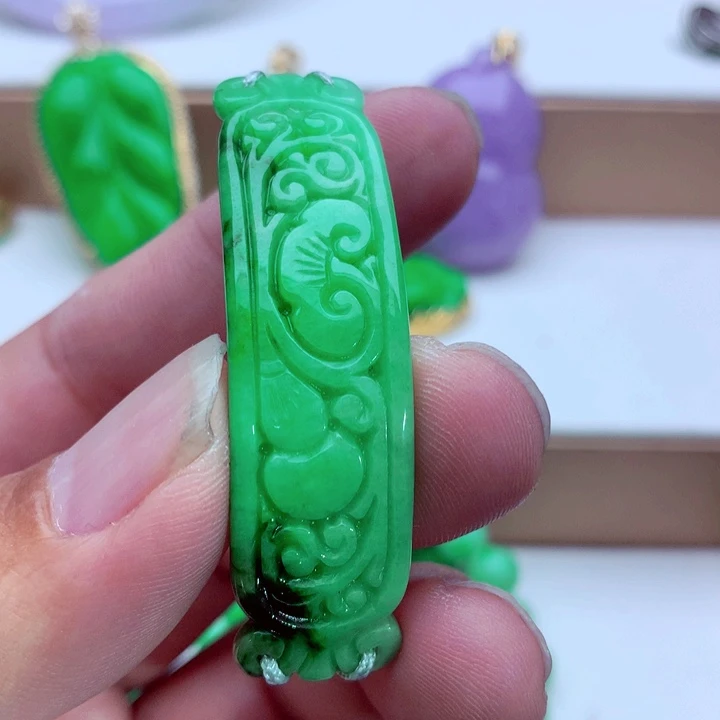 翡翠未镶嵌手链手串