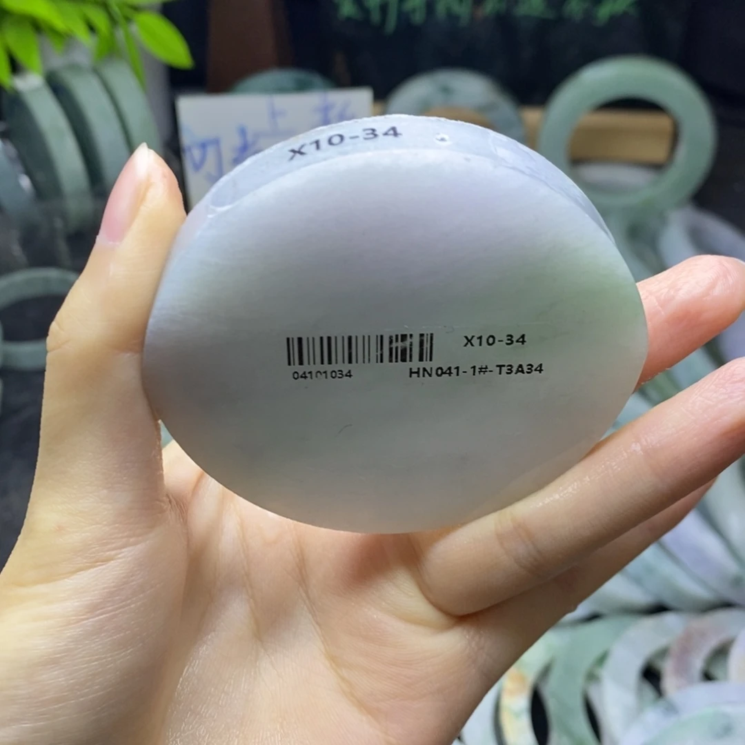 琴***琴定制翡翠未镶嵌手镯