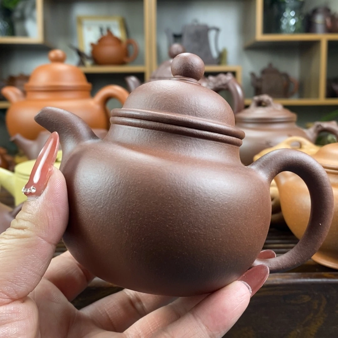 紫砂茶壶酸***手原矿紫砂壶