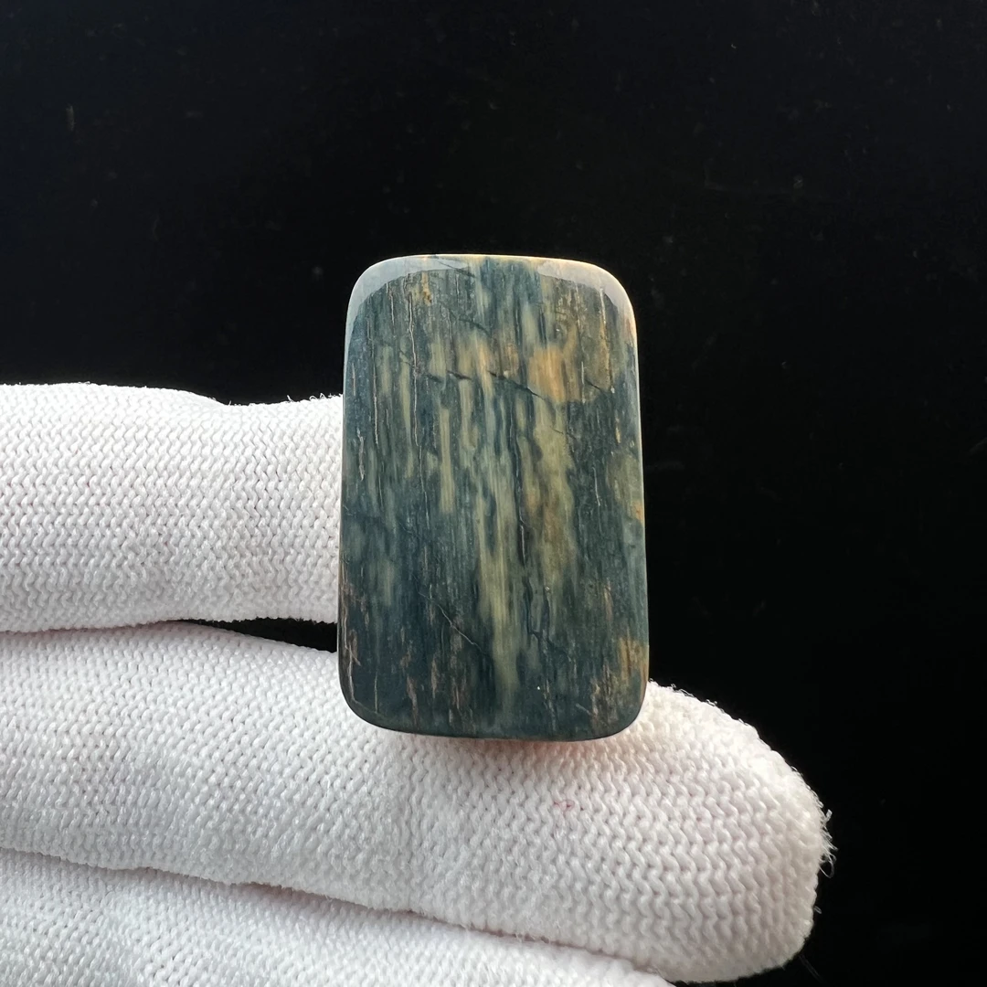 E1390天然猛犸牙 肥皂无事牌 19.5*31.7*9mm支持鉴定 假一罚四