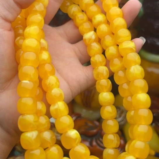 未镶嵌琥珀手串蜜蜡