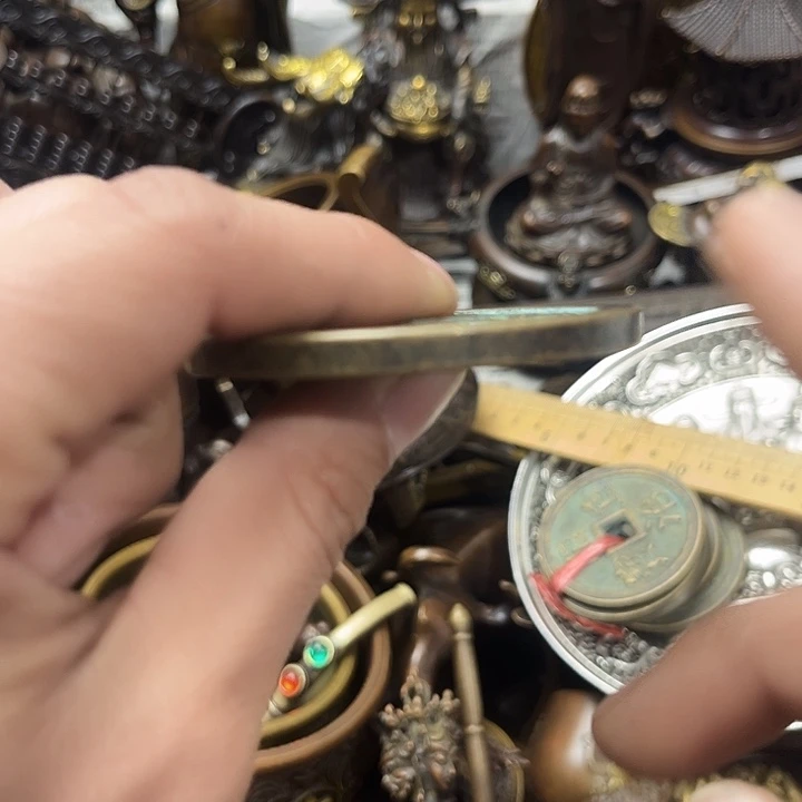 顺顺利利，铜器摆件