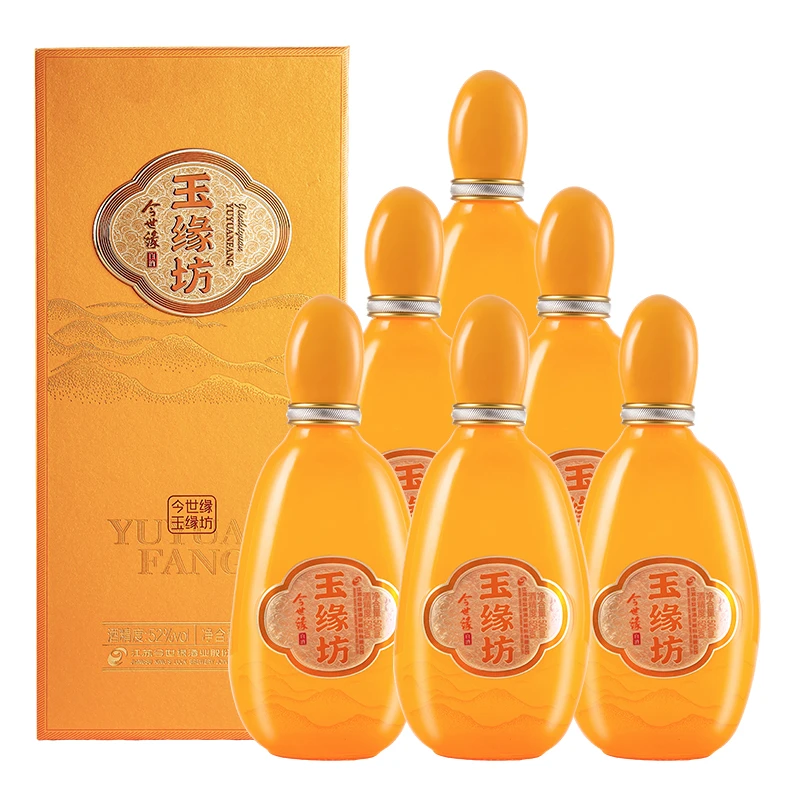 今世缘国缘52 度玉缘坊（黄玉）【酒厂直营】礼赠聚会自饮52度