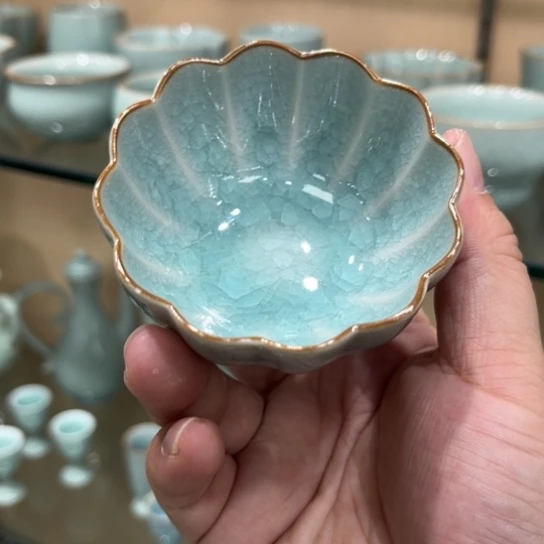 瓷片陶瓷茶具汝瓷茶具