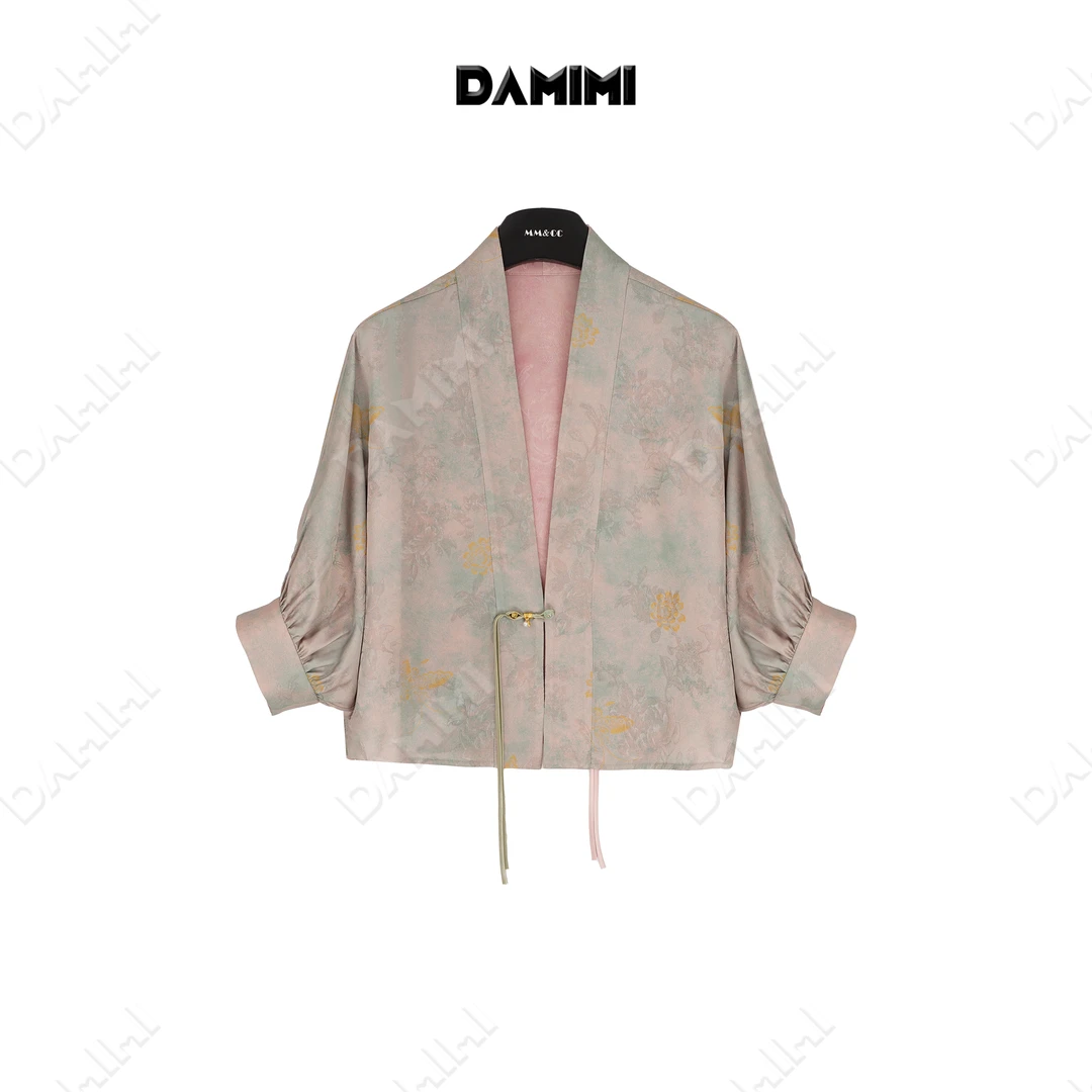 【云梦】新中式国风2025春季新款双面穿上衣MCGSY0598