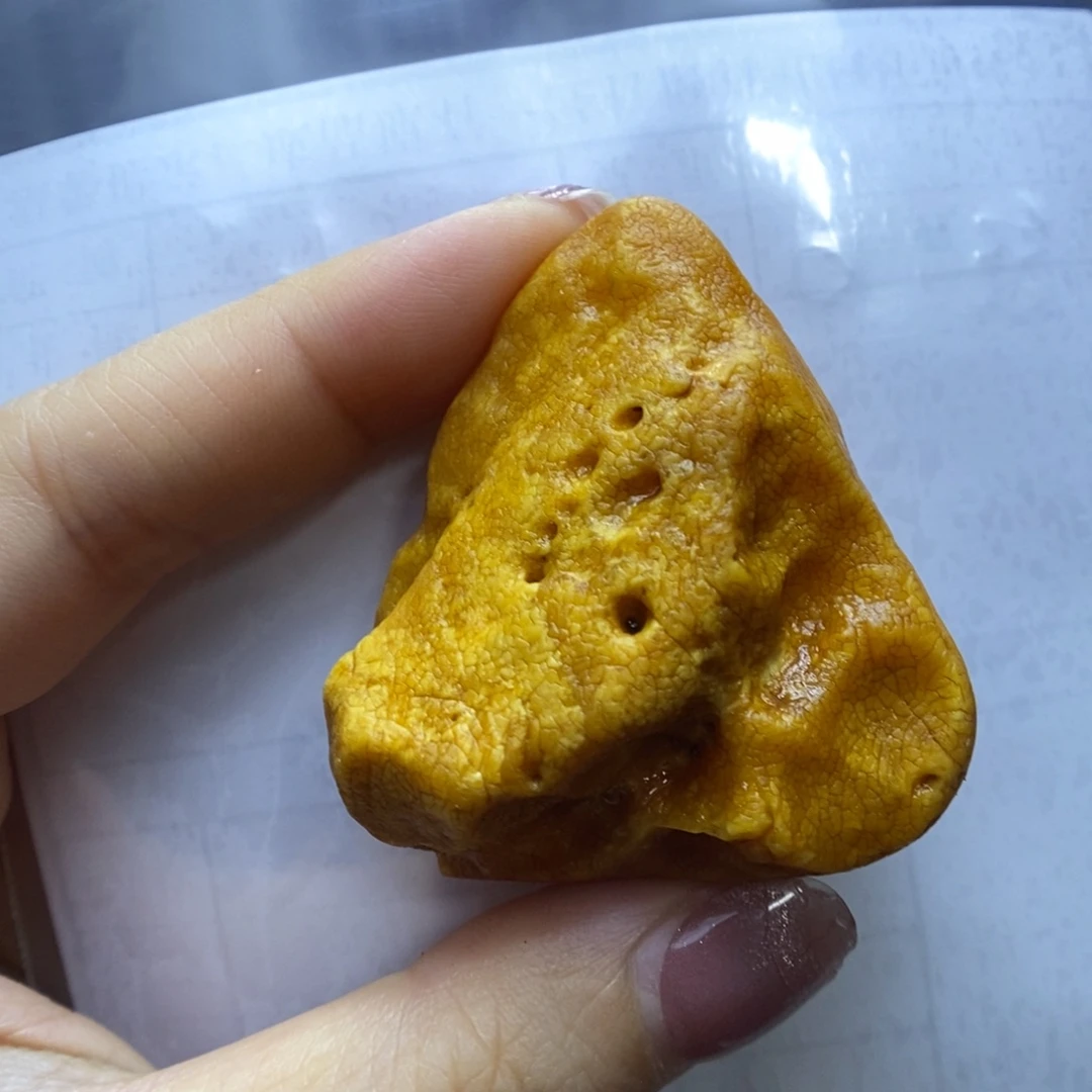 未镶嵌定制蜜蜡郎