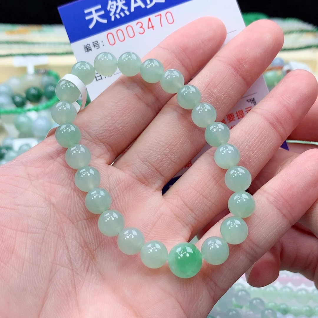 【闪购商品】项链未镶嵌翡翠百*缅甸天然A货翡翠