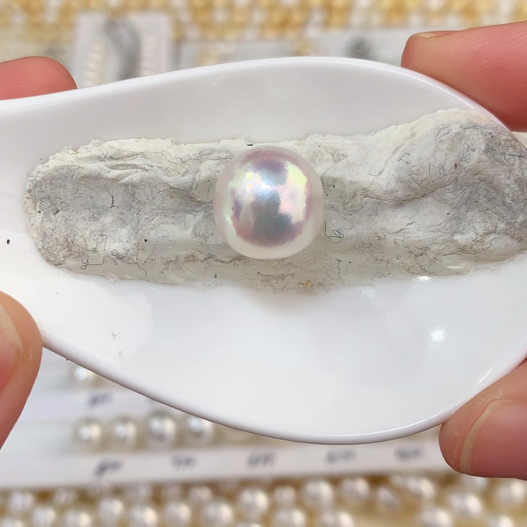 未镶嵌极光澳白12.6mm 号994海水珍珠