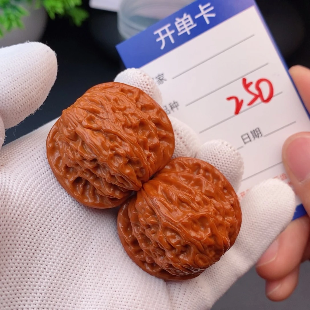 文玩核桃把件38磨盘250