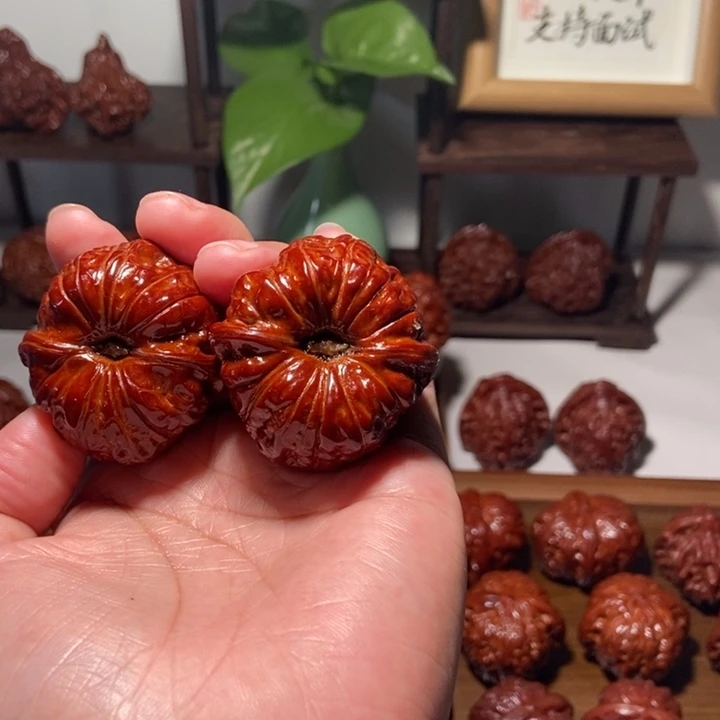 悠***然吊坠文玩核桃南瓜