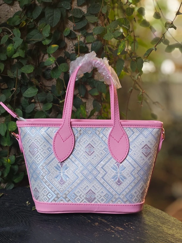 非遗壮锦包包BB小托特包民族风休闲时尚可爱女款斜挎包气质手拎包