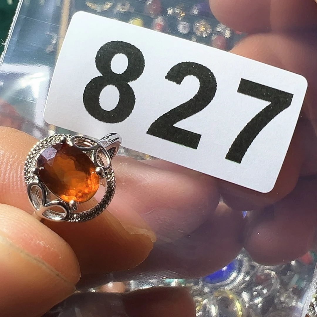 石榴石（芬达石）戒指未镶嵌