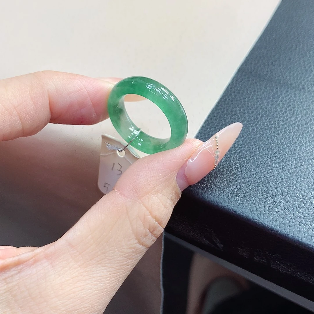 未镶嵌戒指翡翠13号