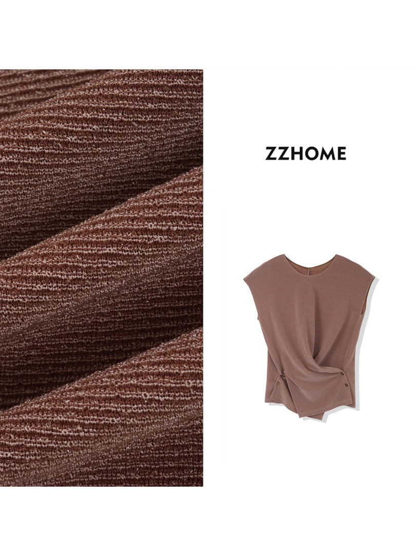 ZOZO HOME |解构时髦软悬垂反向交叉不规则T恤q171350p