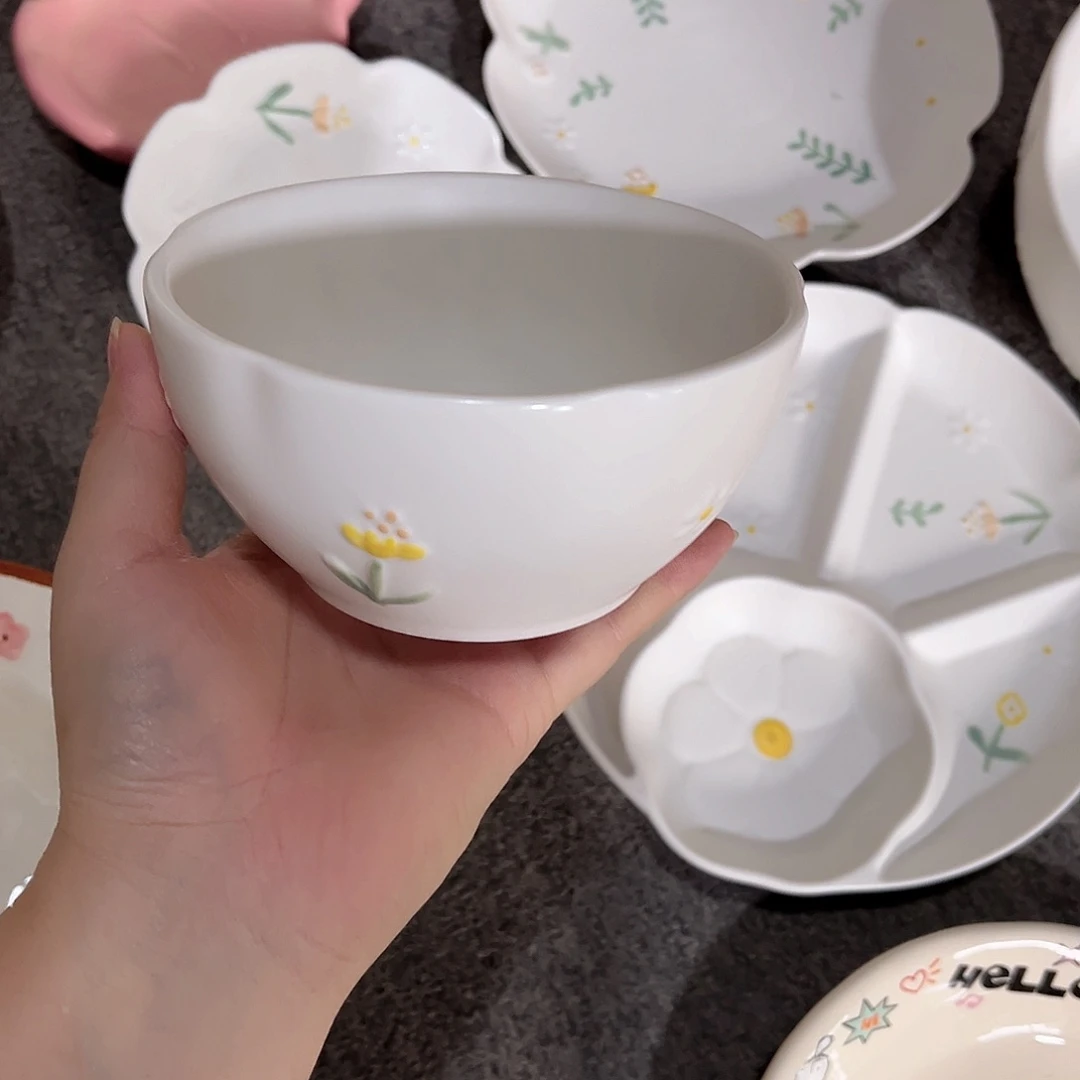 小雏菊5寸陶瓷餐具
