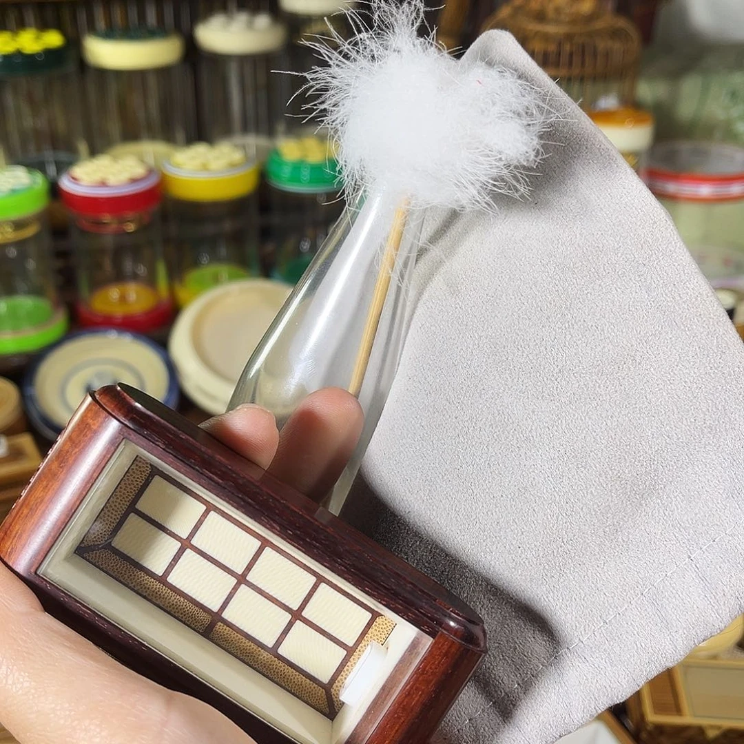 蟋蟀老红木的竹蛉盒+过虫器+中黄蛉