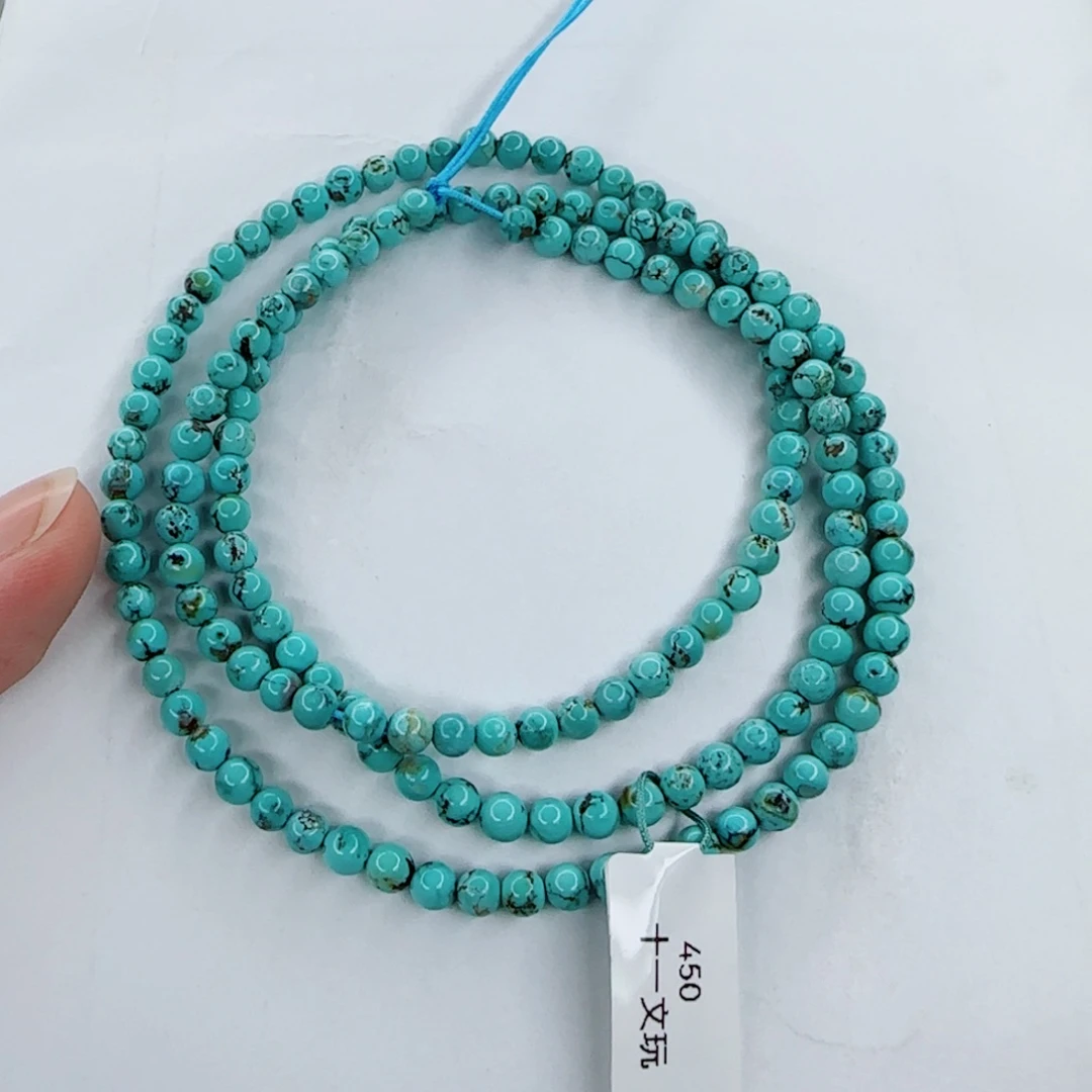 绿松石未镶嵌颈饰