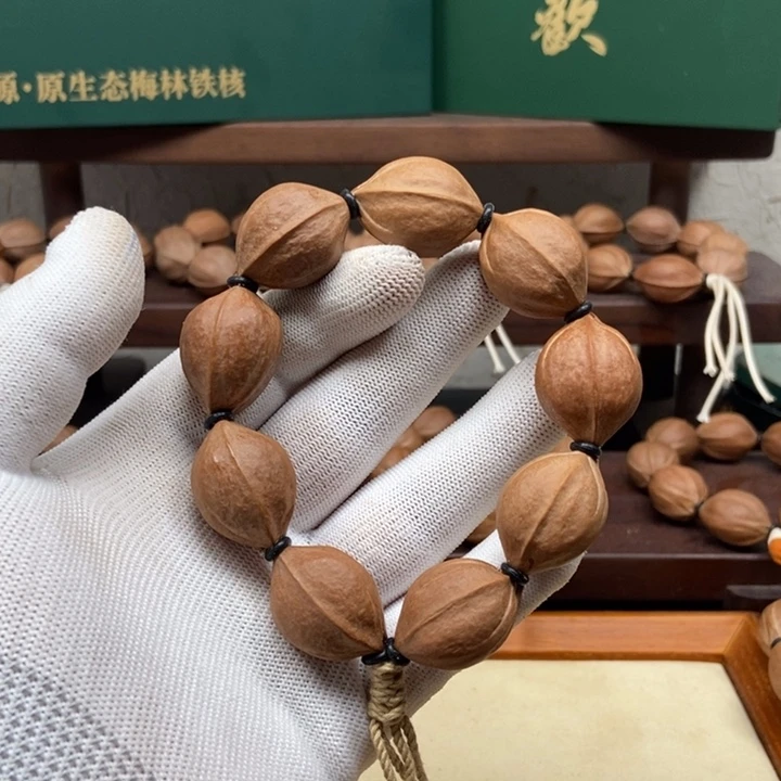 坏***蛋手串橄榄核2028三花短圆