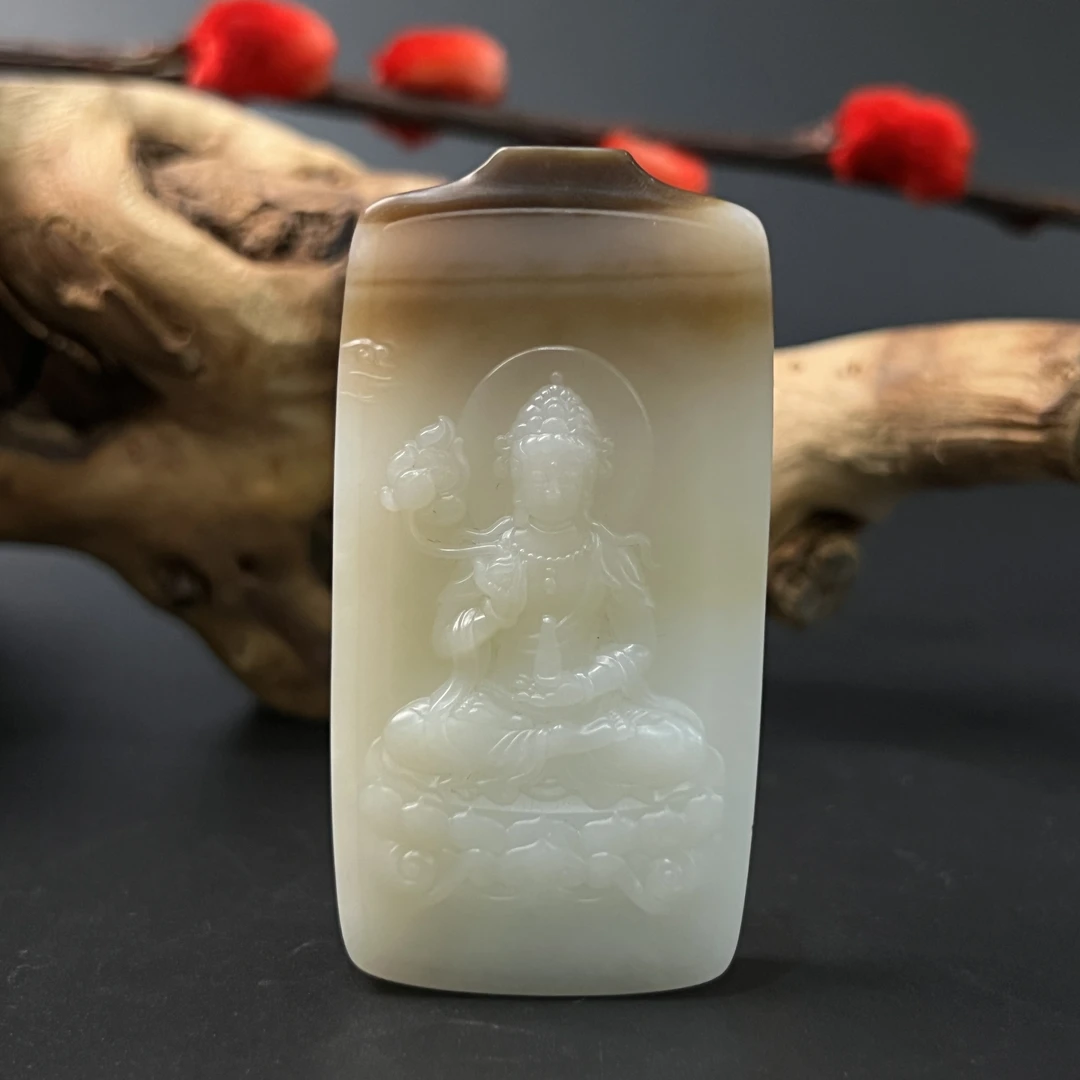 0806GC196和田玉挂件