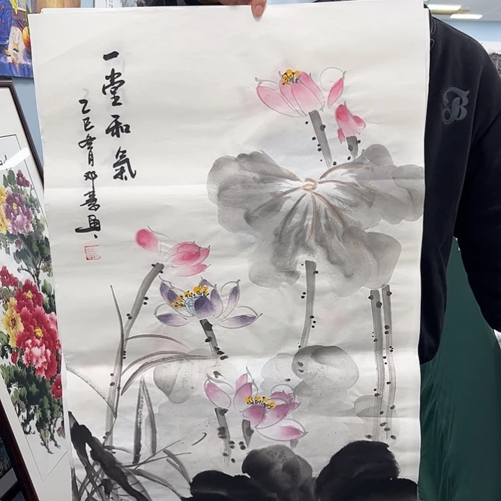 国画宣纸国画纯手绘作品