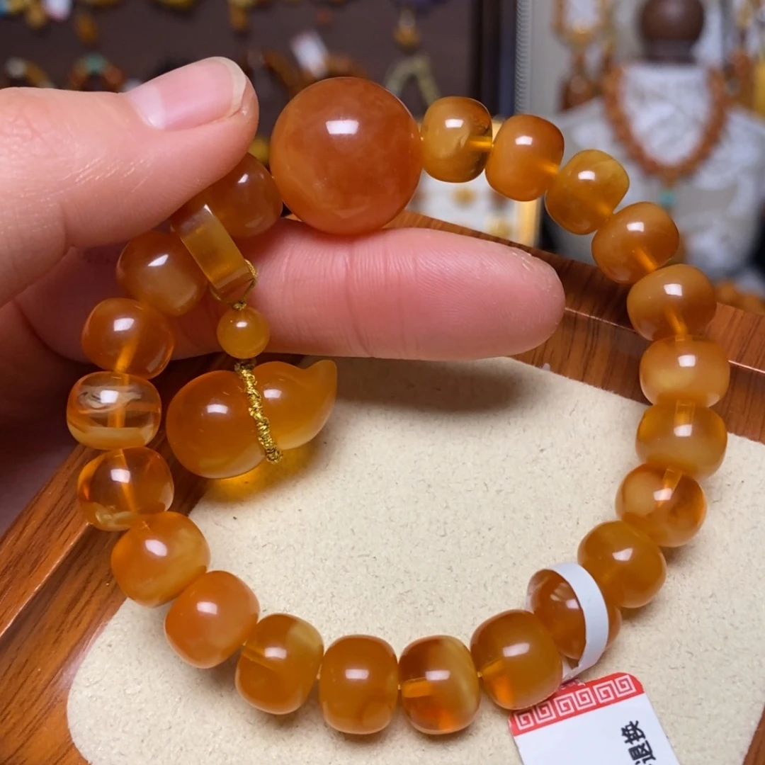 【闪购商品】手链蜜蜡未镶嵌手串