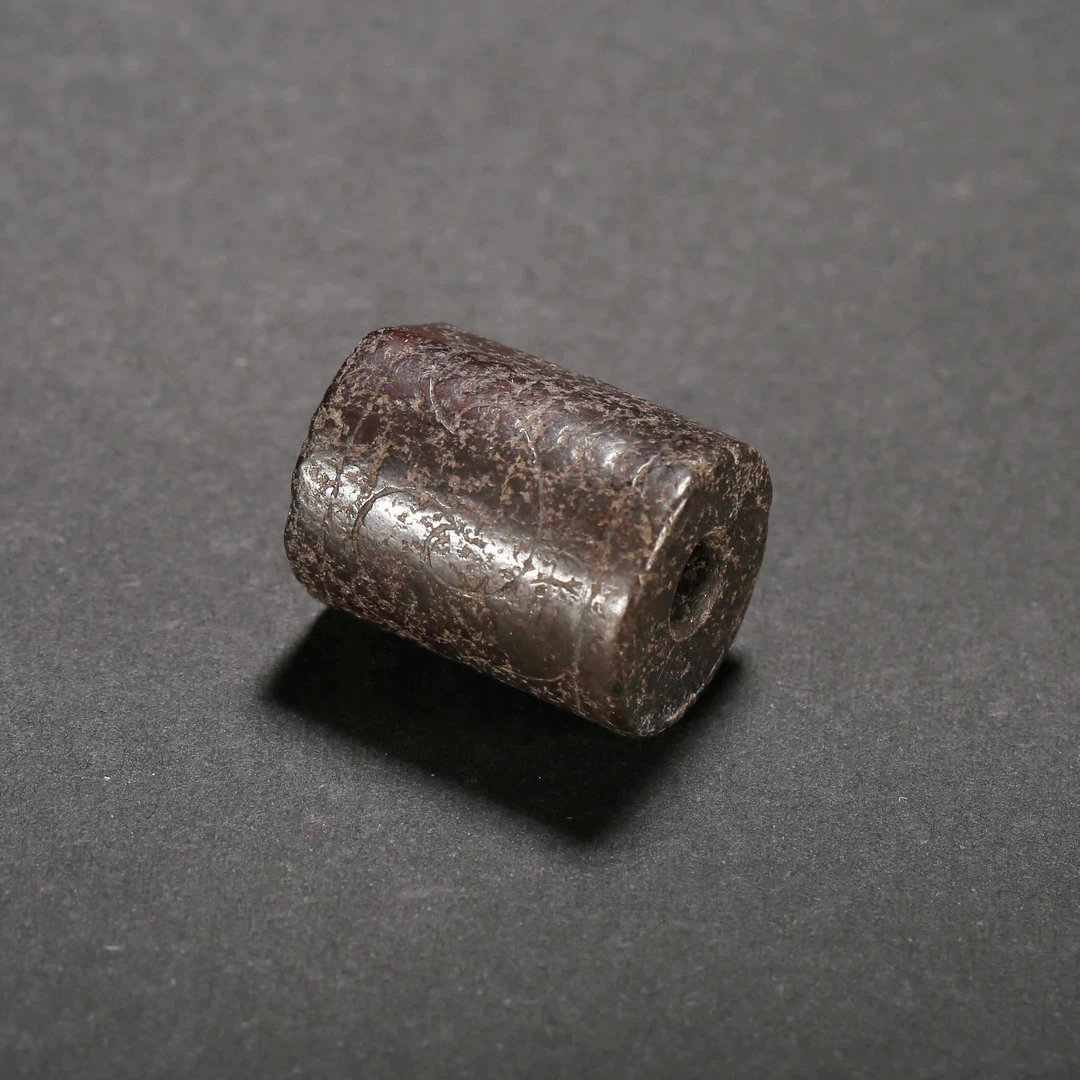 明代/和田白玉红沁勒/JTJ25072329/收藏/【济文阁】