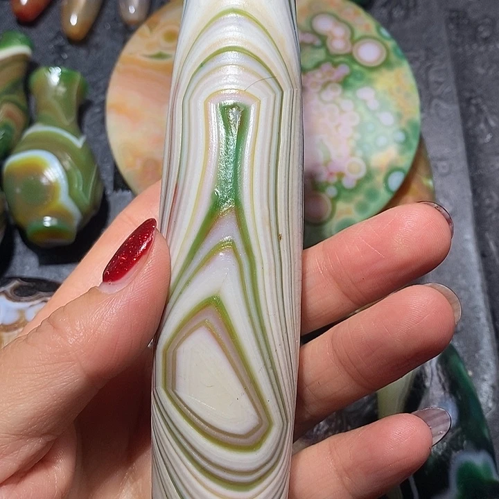 玛瑙/玉髓合金颈饰