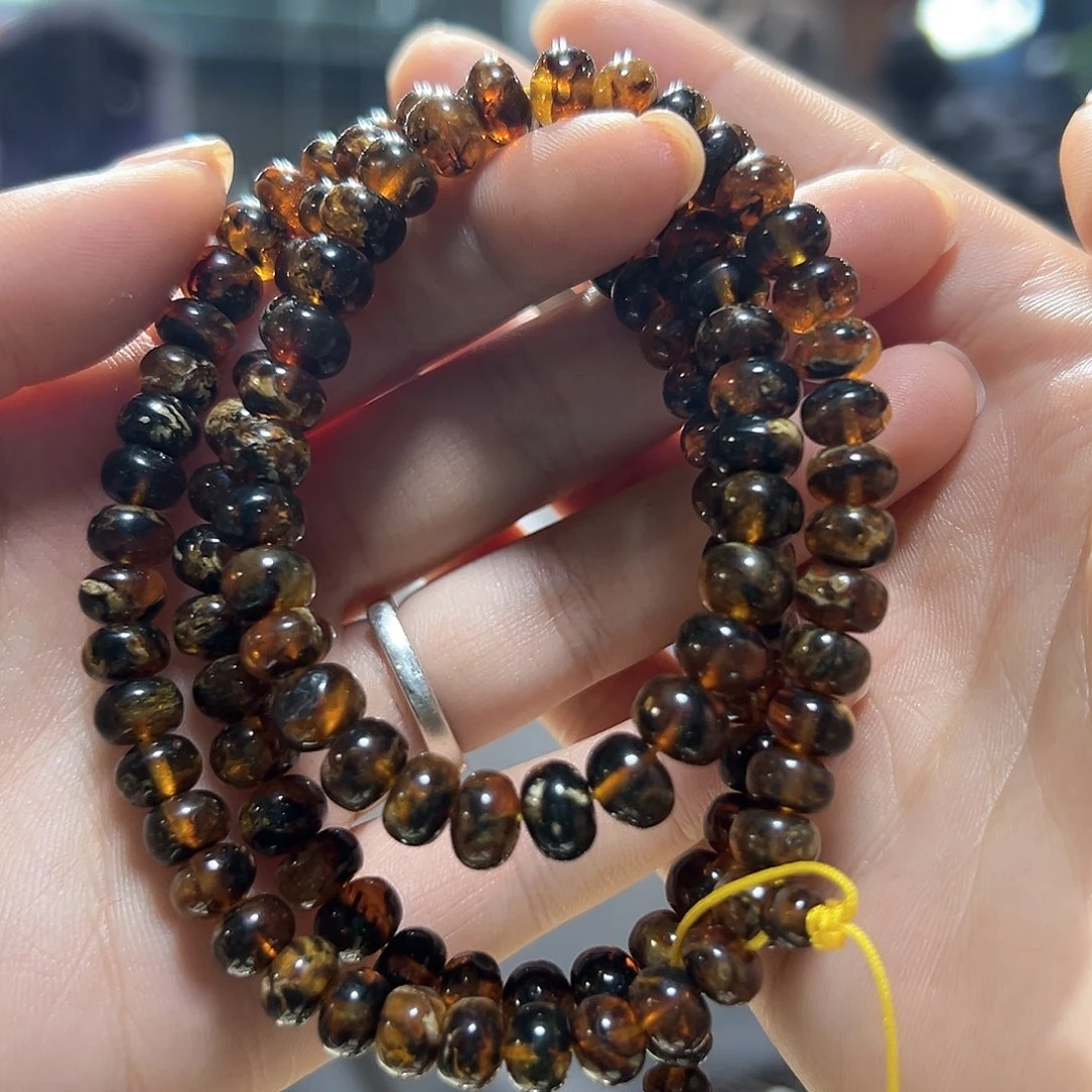 裸石琥珀未镶嵌抚顺50-21