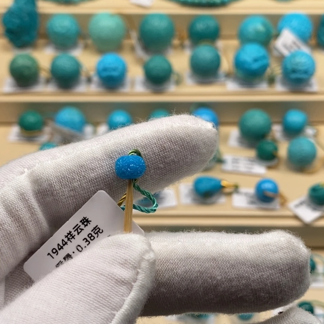 绿松石未镶嵌精品高瓷绿松石哦