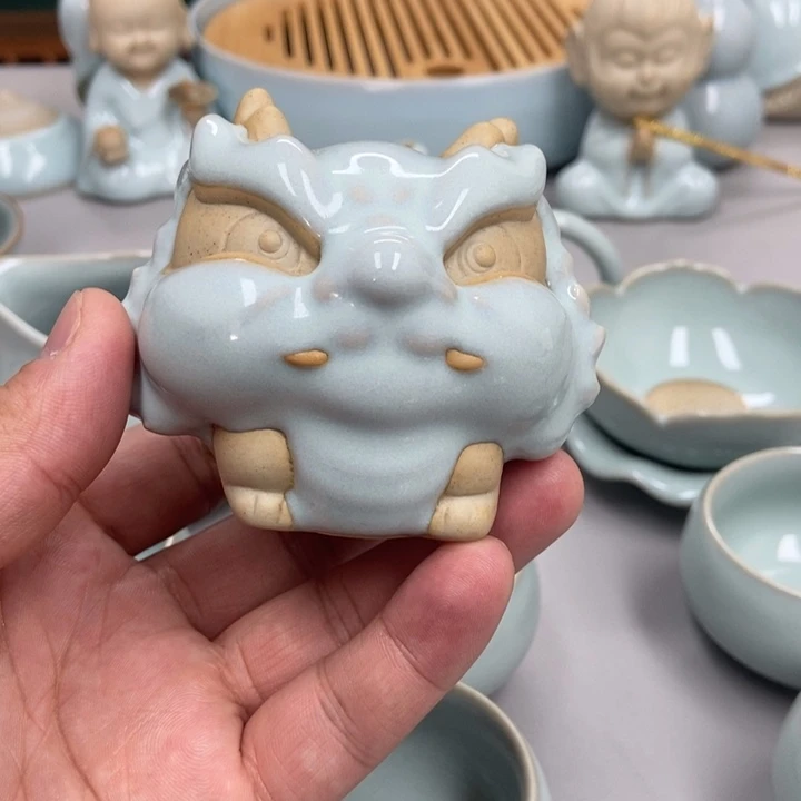 瓷随**风天青色赵琳老师瑕龙宝