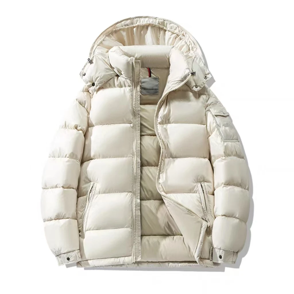 【断码清仓+防尘袋】男女同款时尚百搭短款防寒羽绒外套