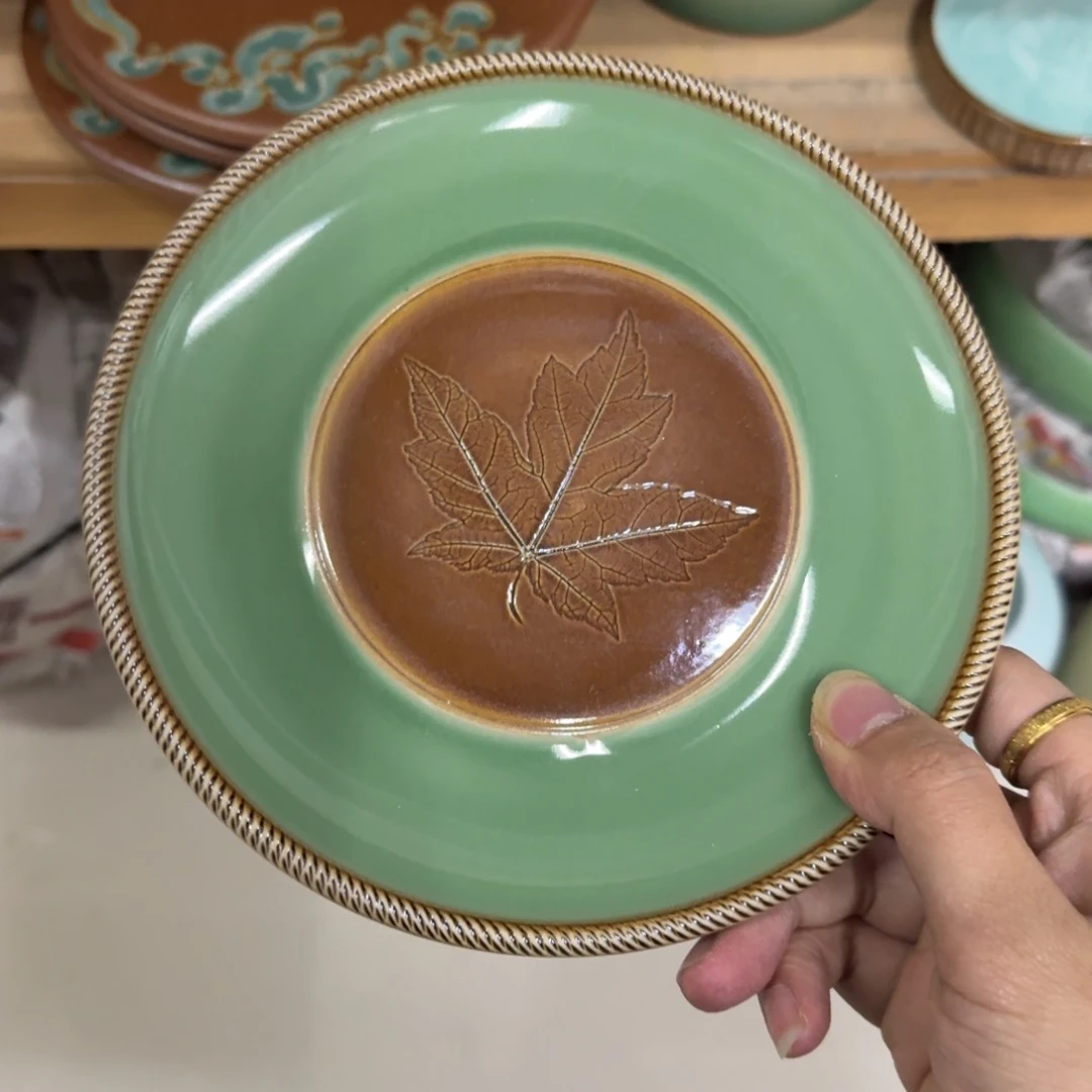 龙泉青瓷茶具微瑕6266