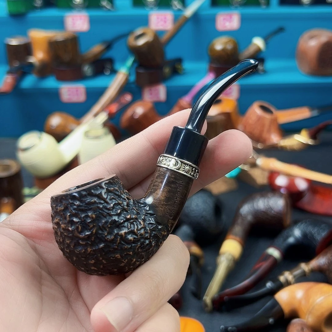 高***兴意大利石楠木烟斗