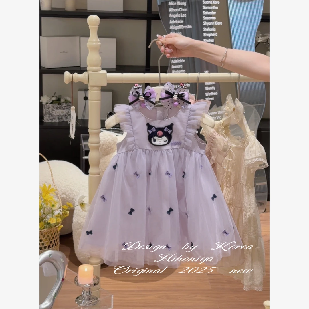 Q【库洛米椰】五Hihoniya~2025夏季欧若风宝宝款公主连衣裙