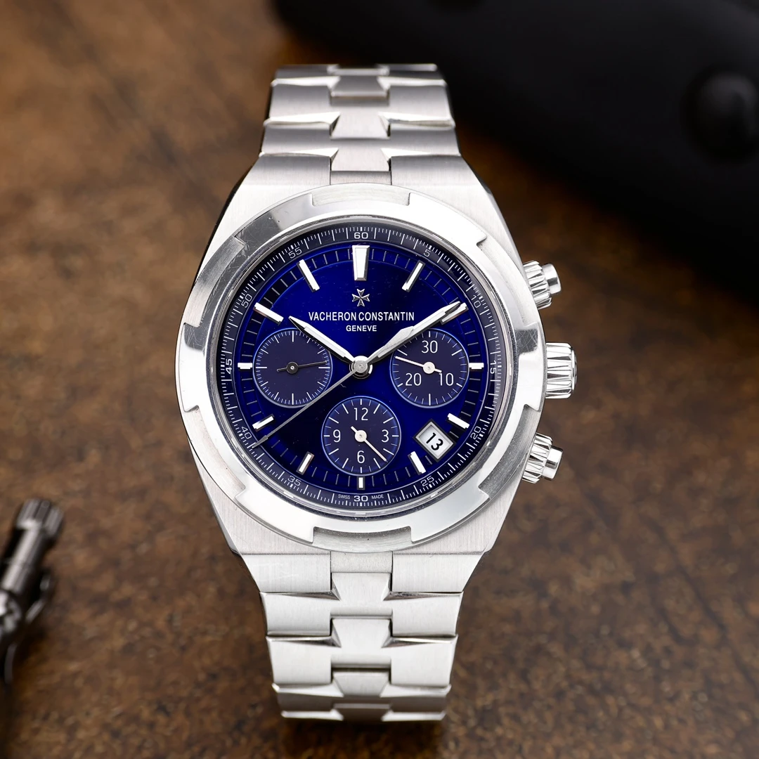 95新 Vacheron Constantin/江诗丹顿 5500v 三副表带 2022年保卡