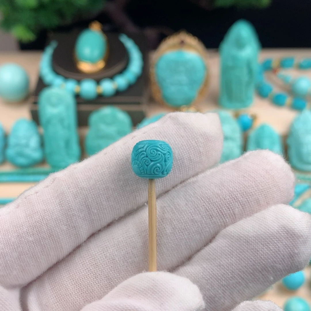 【闪购商品】绿松石珠宝半成品未镶嵌