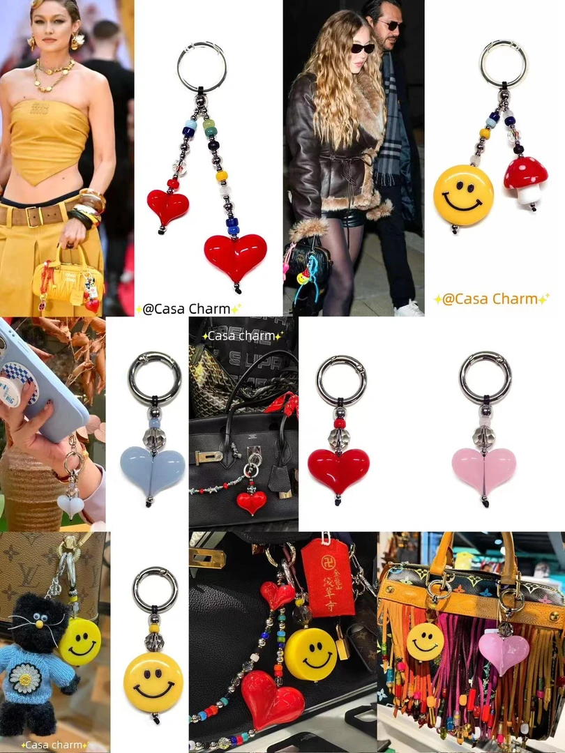 达人专属【爆款高品质手机包包挂饰】适用于苹果/华为手机通用