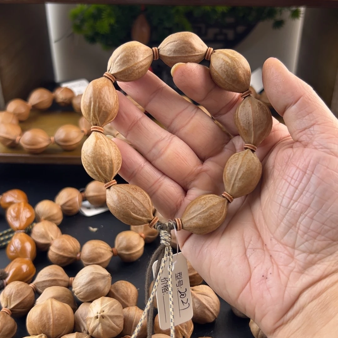 橄榄核吊坠梅林铁核老树核素串2027