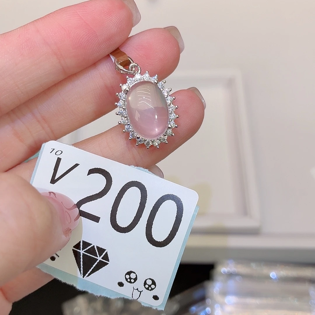水晶银S925镶嵌珠宝半成品