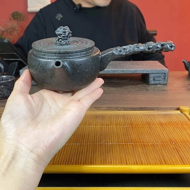 H***A莱州古青泉石侧把壶240cc