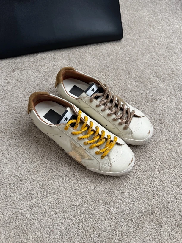 4cm增高2025新款系带复古星星小脏鞋运动鞋 C82254