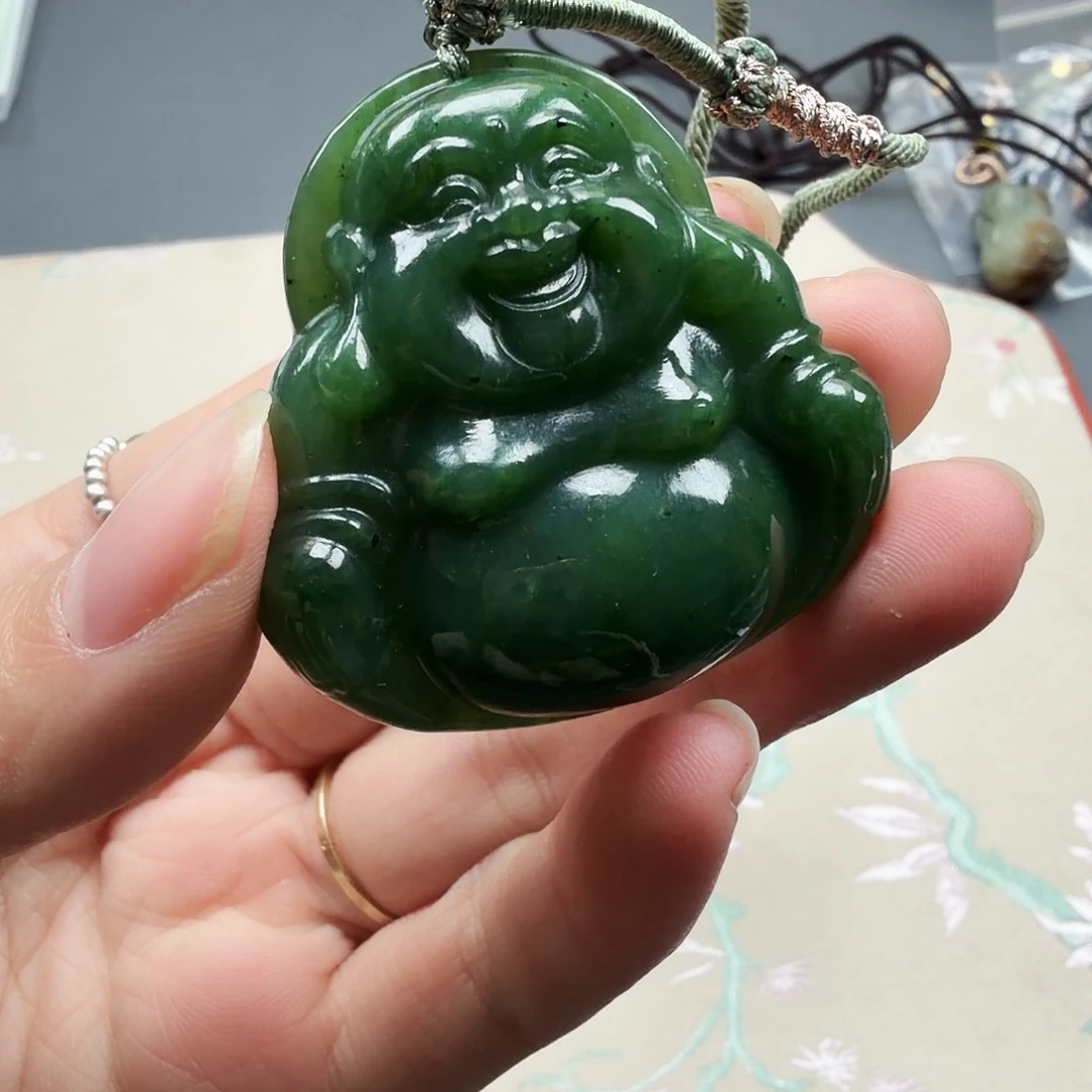 和田玉未镶嵌颈饰32