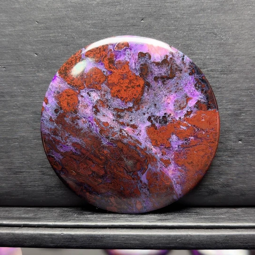 苏纪石（舒俱来）未镶嵌圆牌