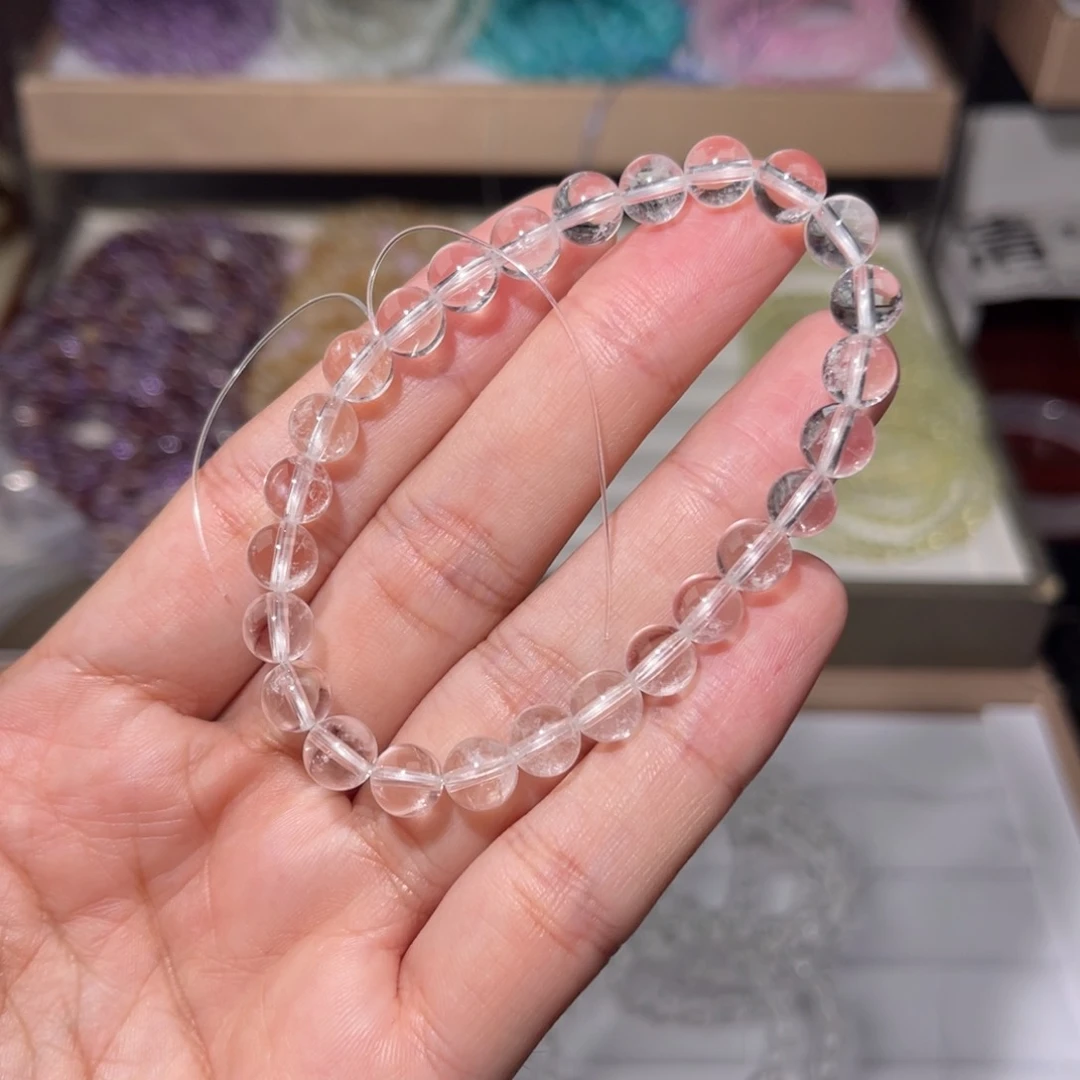 水晶手链未镶嵌白幽灵001